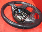 09-15 Honda Pilot Black Leather Steering Wheel OEM Cruise Phone Switch