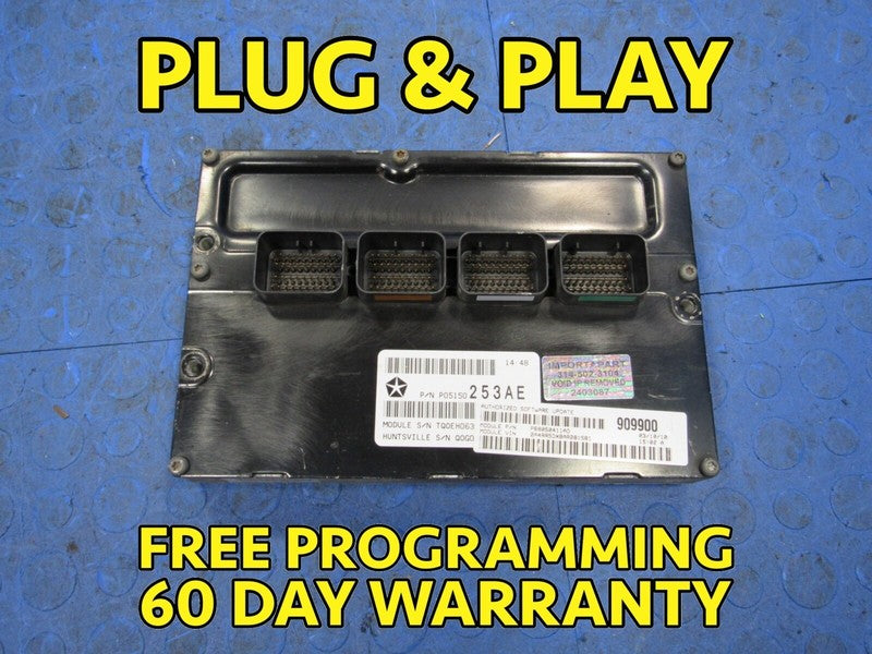 10 Caravan T & C 4.0 ECU ECM PCM Engine Computer Control 411 68050411A