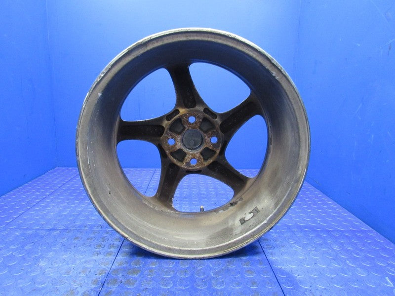 01 Mazda Miata SE Polished 5 Spoke Twist 16x6.5 OEM Wheel 4x100 +40 NB