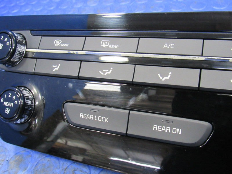 17-18 Kia Sedona Manual AC HVAC Climate Heater Temperature Control Pan