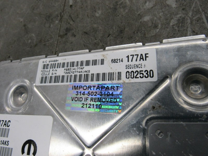 14 Charger 300 3.6L AWD ECU ECM PCM Engine Computer 68214177AF 177 PRO