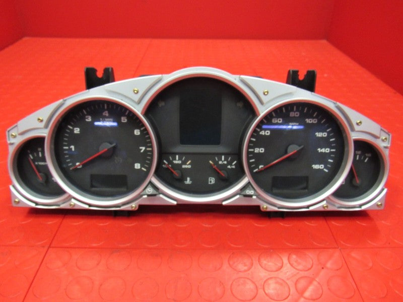 05-06 Porsche Cayenne S Instrument Gauge Cluster Speedometer High Silv