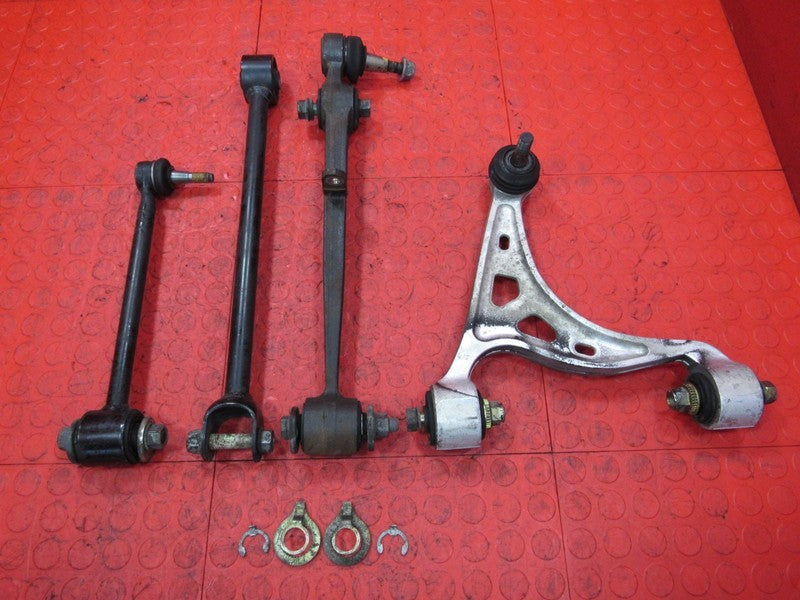 92-96 Lexus SC300 SC400 Rear Left Driver Lower Upper Control Arm Set 3