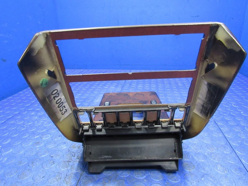 90-95 Mercedes R129 SL500 300SL Front Center Console Shift Bezel Walnu