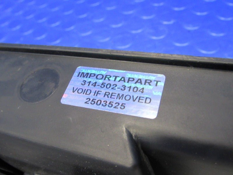 11-14 Dodge Charger SRT Left Rear LH Suede Door Card Panel Trim Black 