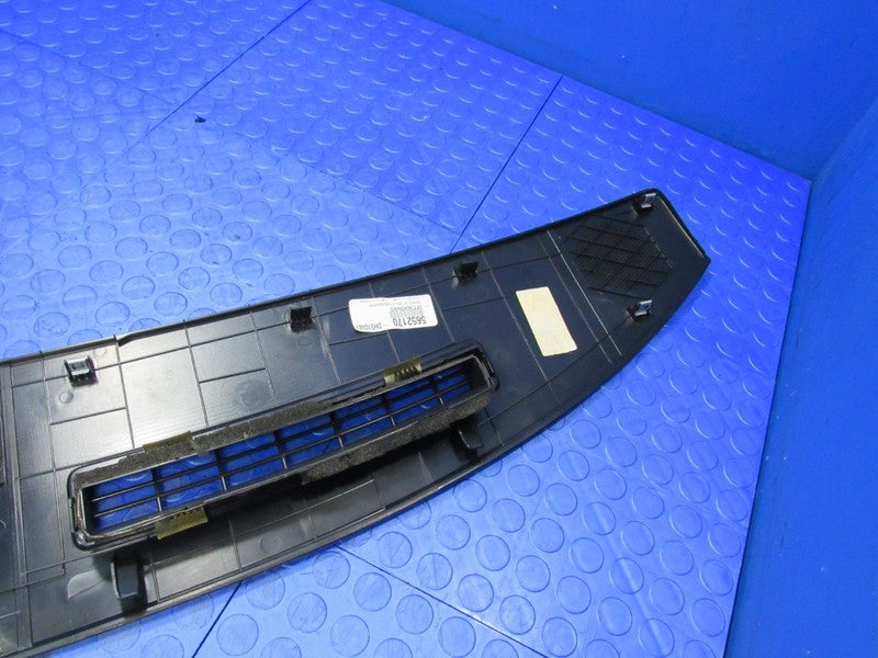 08-14 Dodge Challenger SRT8 Dash Defrost Upper Trim Panel Grille Dark 