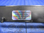 72-74 Saab Sonett III Front Upper Radiator Grille Grill Emblem OEM Bla
