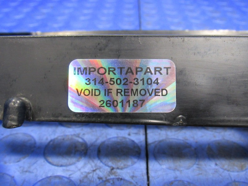 72-74 Saab Sonett III Front Upper Radiator Grille Grill Emblem OEM Bla