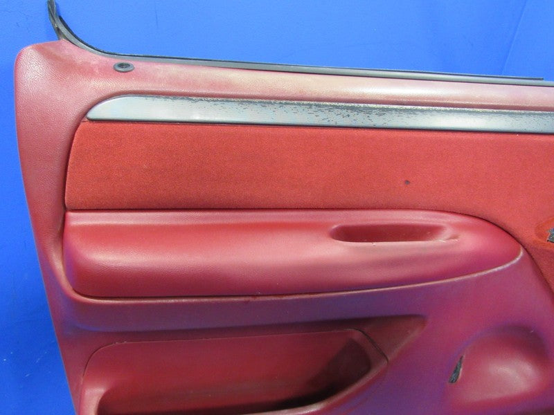 92-96 Ford F150 F250 F350 Bronco Left Right Door Panel Card Set Pair R