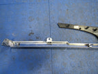 10-16 Porsche Panamera Rear Left Inner Door Panel Finish Trim Dark Wal