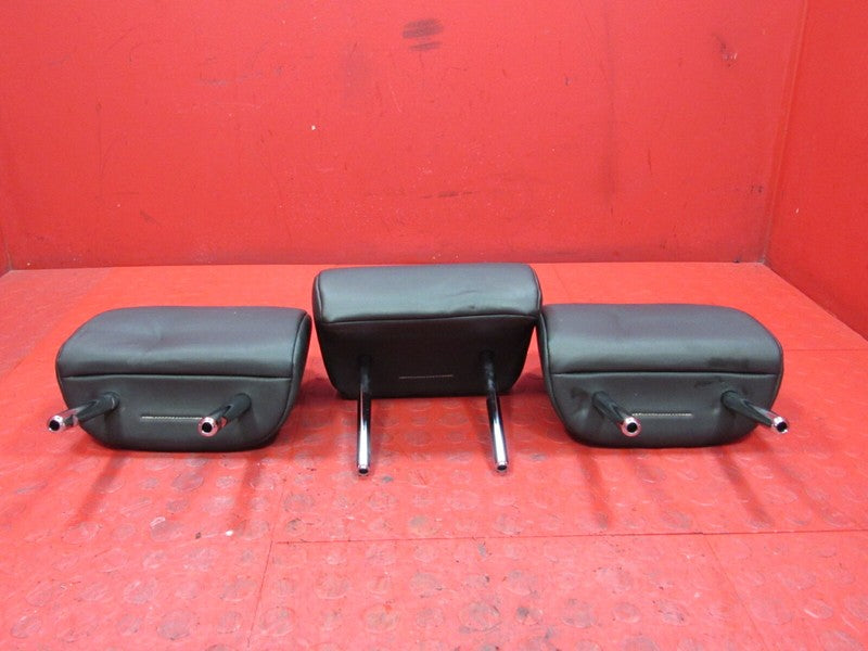 11-13 Lexus CT200h Rear Seat Headrest Head Rest Set of 3 OEM NuLuxe Bl