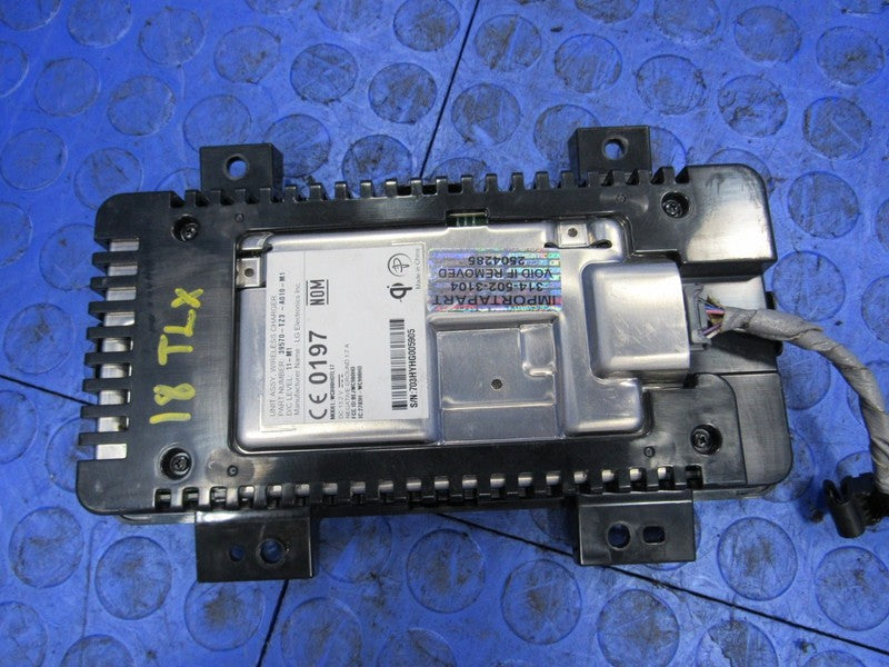 18-20 Acura TLX Center Console Wireless Charging Base Pad 39570-TZ3-A0