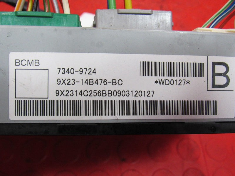 10-11 Jaguar XF Rear Trunk Fuse Box Smart Junction Block 9X23-14B476-B