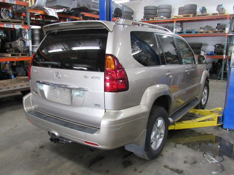03-09 Lexus GX470 Right RH Passenger Dual Sun Visor Sunvisor Shade Tan