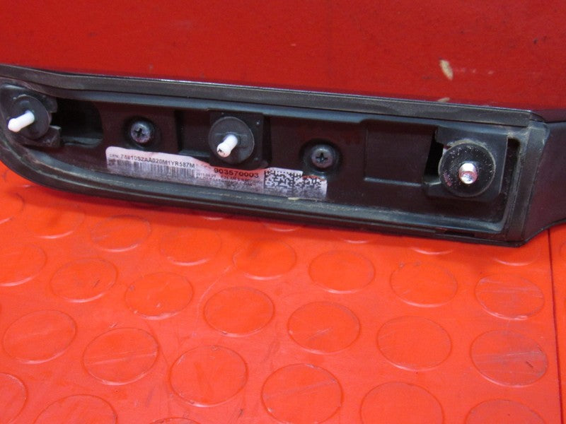 12-15 Honda Pilot Tailgate Liftgate Hatch Handle Assembly Dark Amber M
