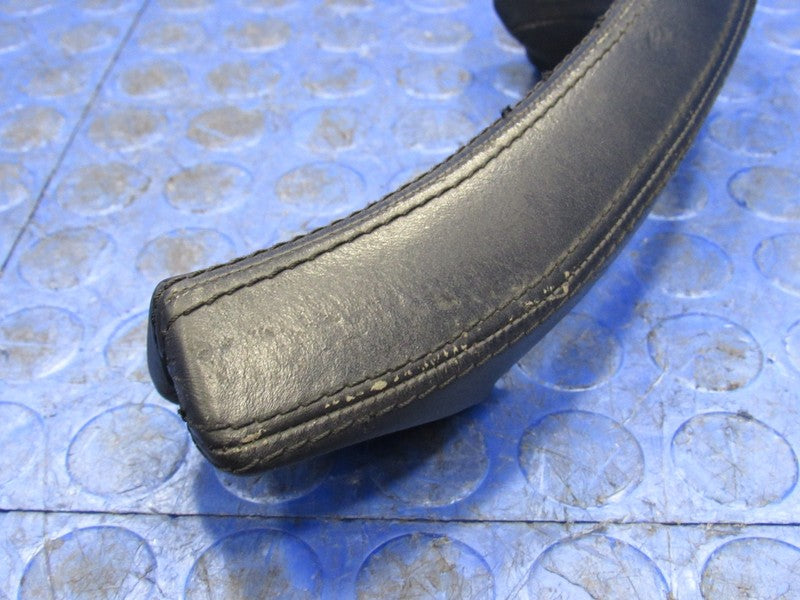 96-02 BMW Z3 Left Driver Interior Door Grab Handle Pull Leather Black 