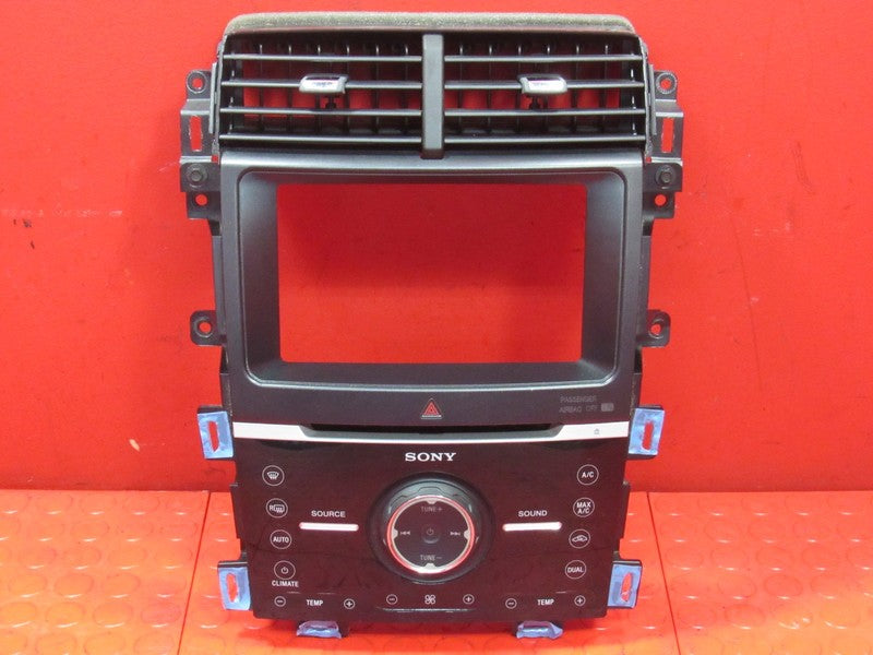 11-14 Ford Edge Limited Sony ATC Climate Heater Radio Control Panel Fa
