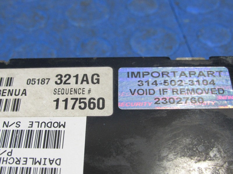 PLUG & PLAY 08 Jeep Commander XK 4.7L Engine Computer ECU 05187321 PRO