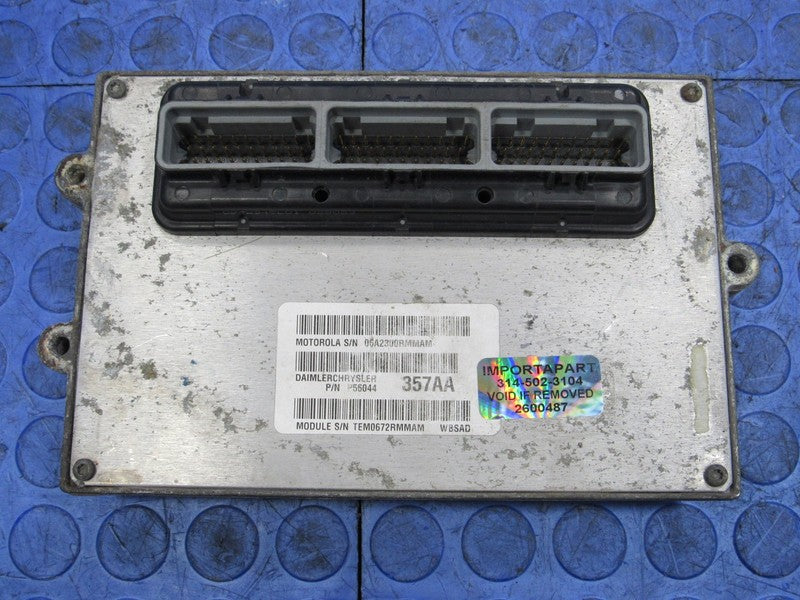 PLUG & PLAY 02 Grand Cherokee 4.0L Engine Computer ECU 56044357 PROG 0