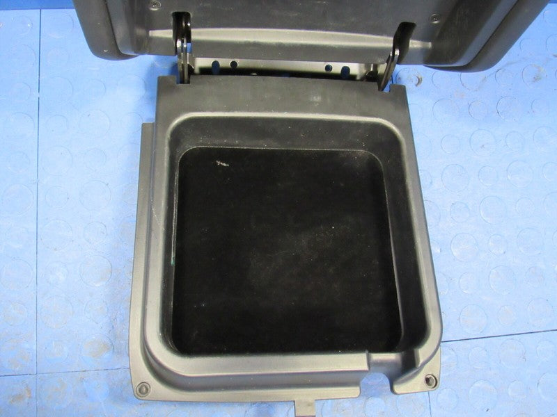 13-17 Infiniti JX35 QX60 Center Console Lid Armrest Arm Rest Black Lea