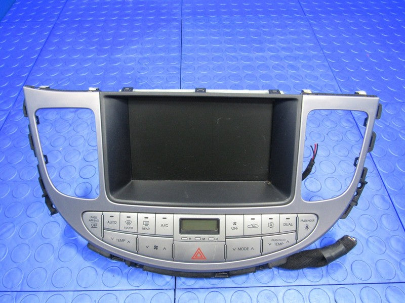 09-14 Hyundai Genesis Touch Screen Navigation Radio Bezel 96563-3M000 