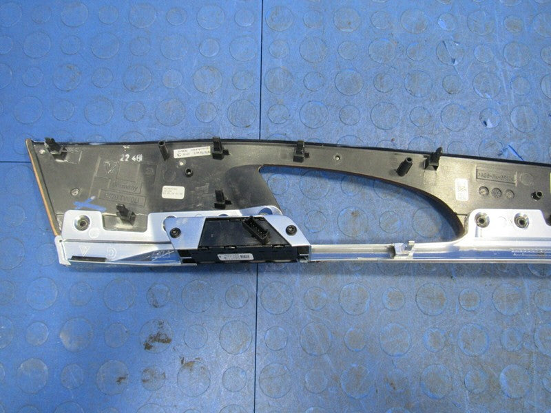 10-16 Porsche Panamera Front Left Inner Door Panel Finish Trim Dark Wa
