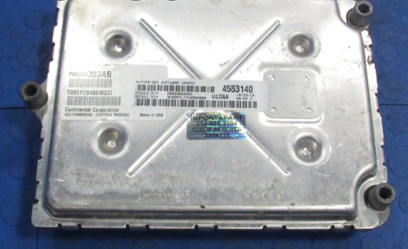 VIN PROGRAMMED 17 Ram 1500 5.7L AT 4X4 Engine Computer ECU 68298503 PR