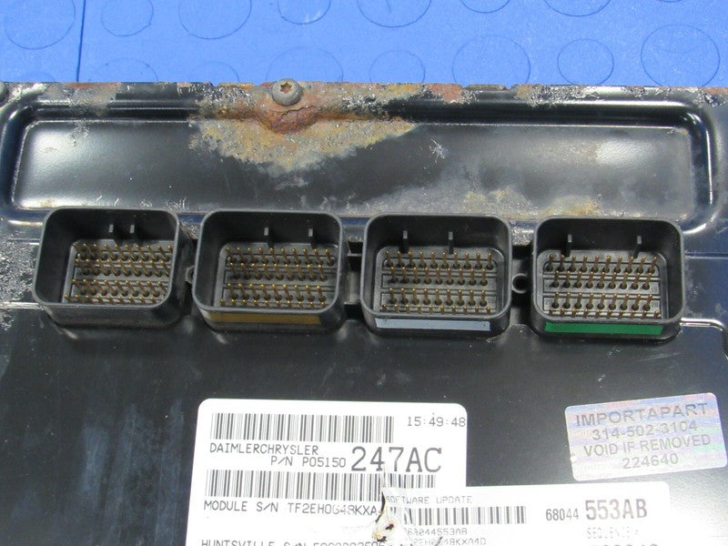PLUG & PLAY 08 Caravan T & C 3.3L FFV Engine Computer ECU 68044553 PRO