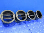 06-10 Jeep Commander AC Heater Air Vent Set of 4 Black NA NB Miata Ret
