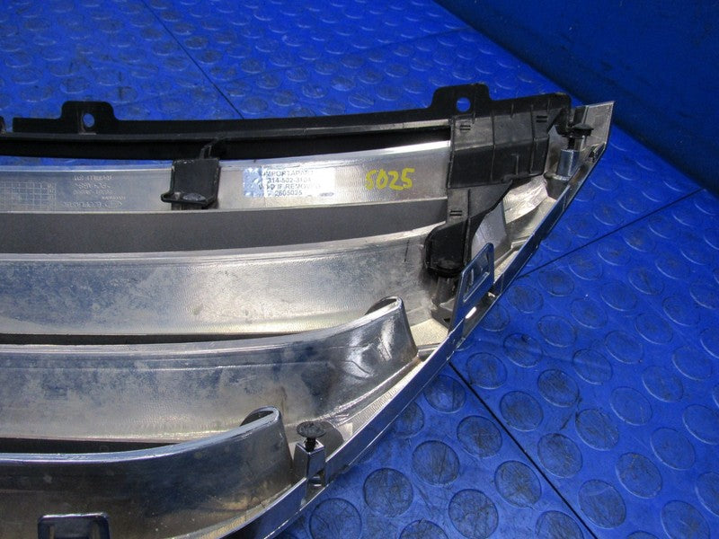 12-14 Hyundai Genesis Sedan Front Upper Bumper Grill Grille Chrome OEM