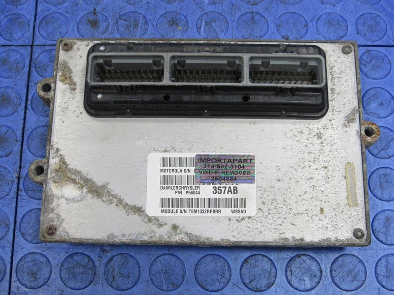 PROGRAMMED PLUG & PLAY 02 Grand Cherokee 4.0L ECM 56044357AB 357 PROG 