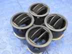 06-10 Jeep Commander AC Heater Air Vent Set of 4 Black NA NB Miata Ret