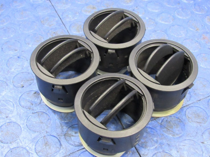 06-10 Jeep Commander AC Heater Air Vent Set of 4 Black NA NB Miata Ret