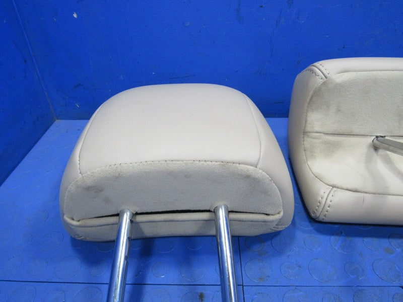 13-16 Nissan Pathfinder Rear 2nd Row Headrests Head Rests Set Tan Leat