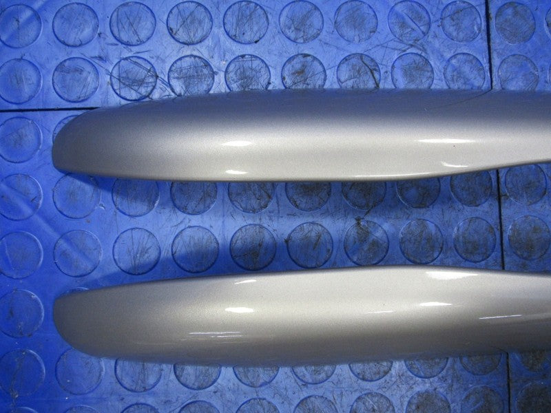 03-06 Cadillac Escalade ESV Luggage Roof Rack Carrier End Caps Set Sil