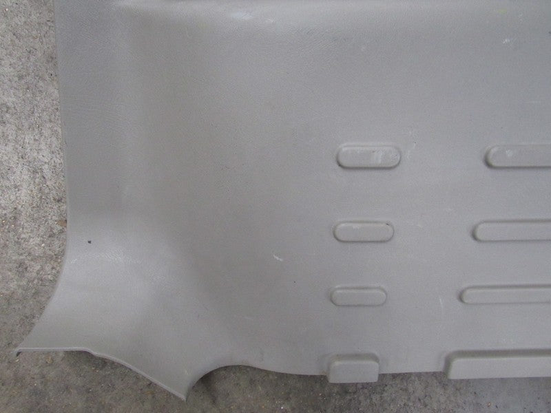 03-04 Hummer H2 Interior Rear Left Cargo Trim Panel Cubby Wheat Tan 02
