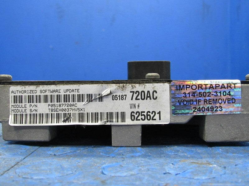 PROGRAMMED PLUG & PLAY 07 Chrysler PT Cruiser 2.4 AT ECU 05187720AC 72