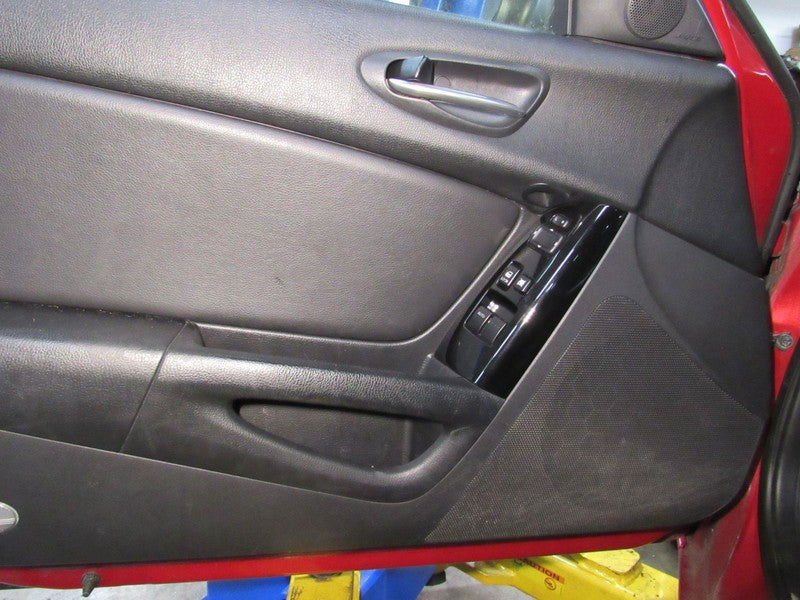 04-08 Mazda RX-8 Left LH Driver Side Front Door Trim Panel W/O Switch 