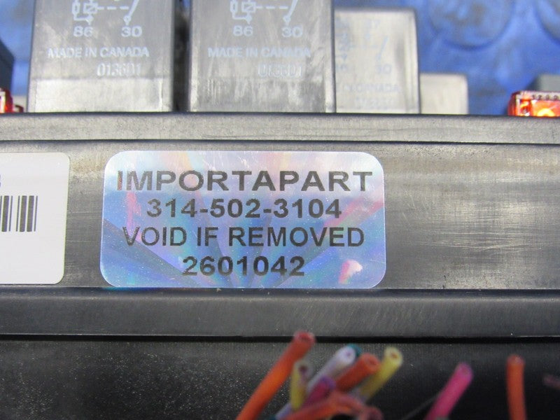 01-03 Cadillac Deville Cabin Under Seat 15328711 Interior Fuse Relay B