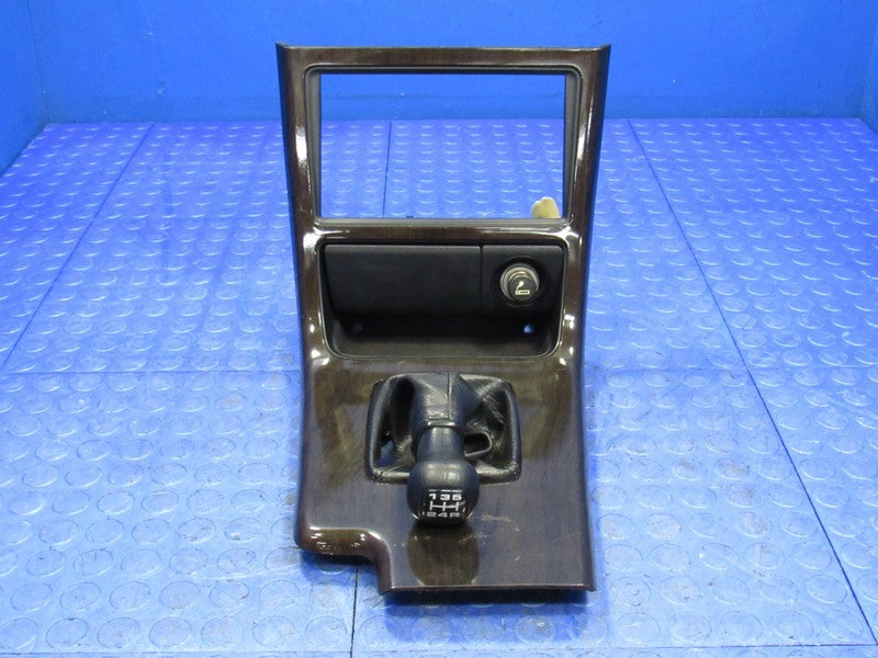93-95 Acura Legend 5-Speed MT Center Console Radio Shifter Bezel Woodg