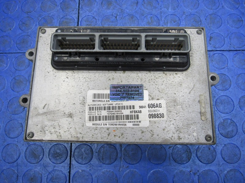 PLUG & PLAY 02 Jeep Liberty KJ 3.7L AT Engine Computer ECU 56041606 PR