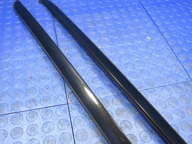 04-10 BMW X3 Black Sapphire Metallic Windshield Molding Trim Set A-Pil