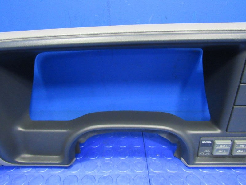 95-99 Chevrolet GMC Silverado Tahoe Suburban Gauge Dash Bezel Gray 308