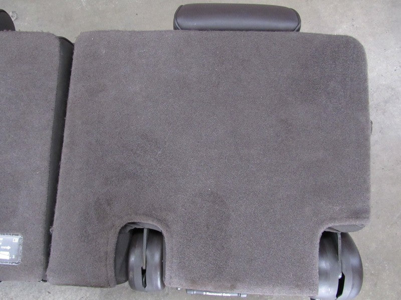 08-14 Cadillac Escalade Platinum Cocoa Brown Leather Third 3rd Row Sea
