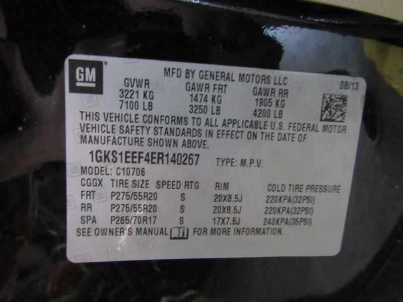 07-14 Escalade Tahoe Yukon Sunroof Sun Roof Electric Drive Motor MOTOR