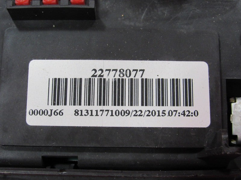11-17 Chevrolet Express GMC Savana Interior Fuse Junction Box Block 22