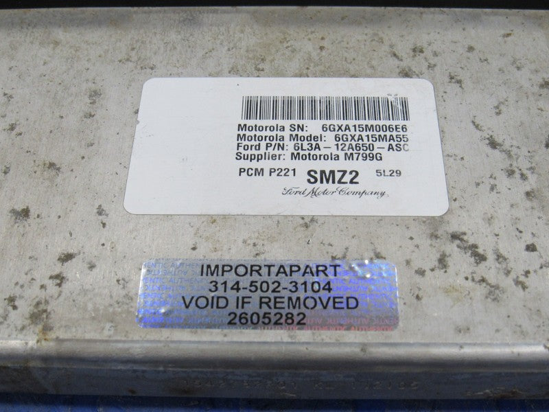 06 Ford F150 5.4L FFV 4x4 ECU ECM PCM Engine Computer SMZ2 6L3A-12A650