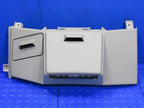 08-16 Ford F250 F350 Tan Center Trim Panel Bezel Pop Out Cupholder Ash