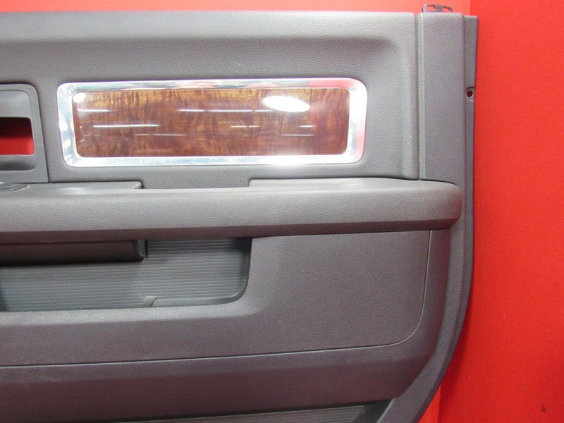 09-12 Dodge Ram Crew Cab Rear Right RH Interior Door Trim Card Panel G