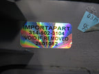 08-12 Honda Accord Sedan Front Driver Passenger B-Pillar Upper Garnish
